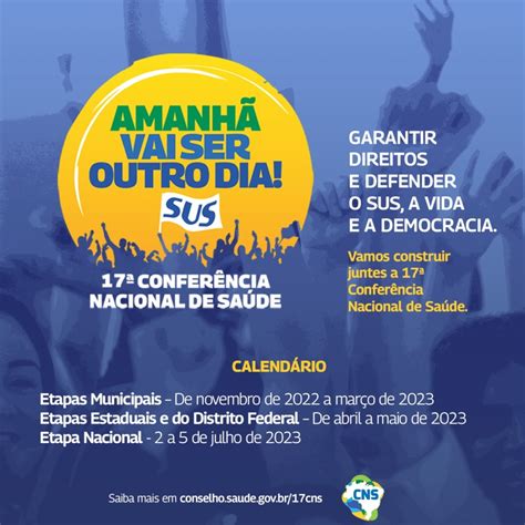 17° Conferência Nacional De Saúde Rede Humaniza Sus O Sus Que DÁ Certo