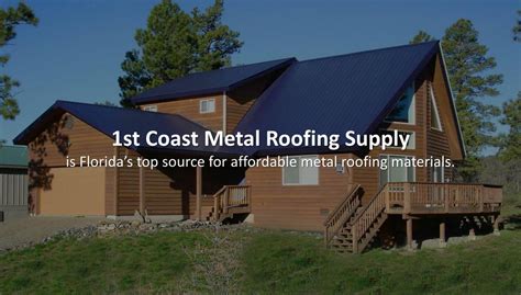 Ppt Metal Roofing Supplies 1st Coast Metal Roofing Supply Powerpoint Presentation Id8032503