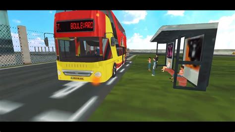 Bus simulator gameplay - YouTube