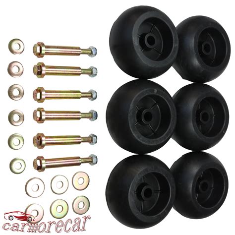 Deck Wheel 6pcs Kit For Exmark Viking Lazer Z Toro Groundsmaster Zero Turn Mower Ebay