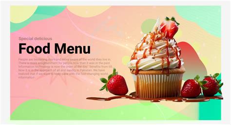 Food Banner by Tania 123456 on Dribbble