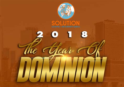 Theyearofdominion Solution Chapel International