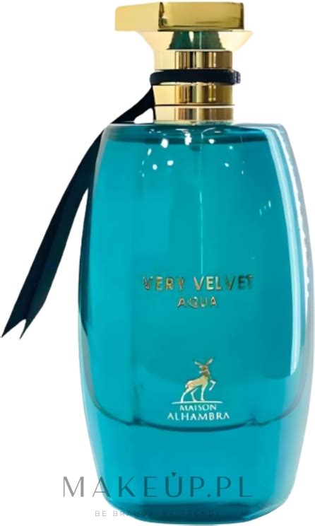 Alhambra Very Velvet Aqua Woda Perfumowana Makeup Pl