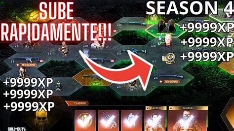 COMO SUBIR MUY RAPIDO EL PASE DE BATALLA TEMPORADA 4 WARZONE YouTube