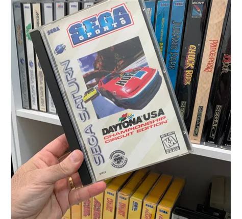 Daytona Usa Sega Saturn Jogo Original Completo Longbox