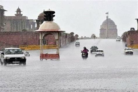 Delhi Rains Respite From Scorching Heat As Parts Of National Capital