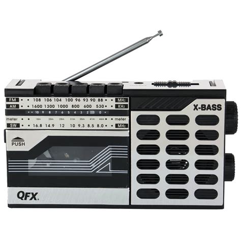 Qfx Retro Radio Cassette Recorderplayer