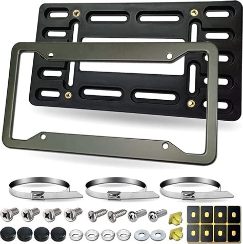 Amazon FBJTDQ Front License Plate Mounting Kit Universal License