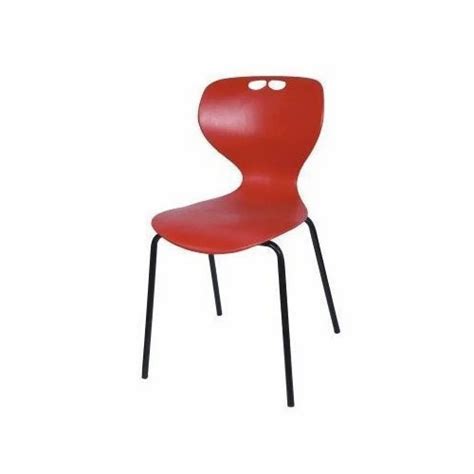 Remtech Red Plastic Cafeteria Chair At Rs 1350 Piece In Bengaluru ID