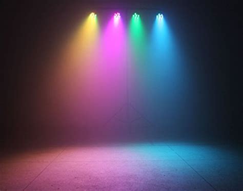 TSSS XL38 RGB PAR Light 18 LEDs DMX512 Color Mixing Wash Can Stage