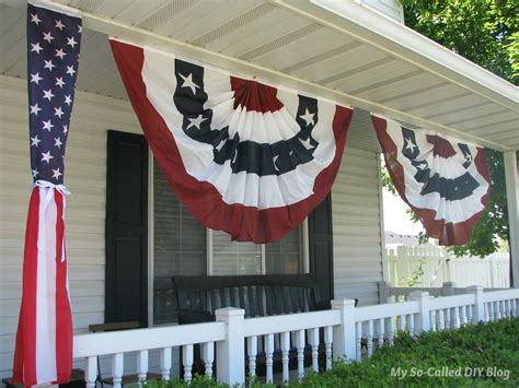 I Finally Got My 4th Of July Decor Put Up Outside The House I Love