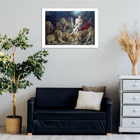 Peter Paul Rubens - Daniel in the Lions' Den — Spiffing Prints