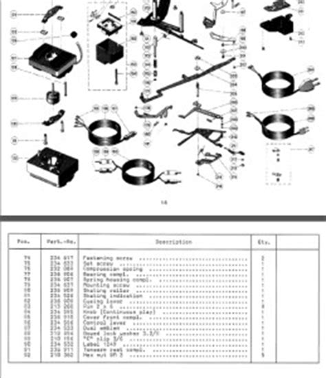 Dual 1249 Turntable Owners Operating & Service Manual with Parts List ...