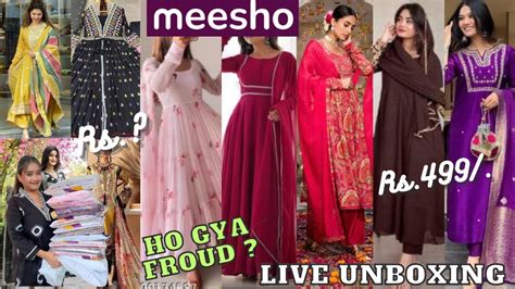 Meesho Huge Trendy Anarkali Haul Omg 🤭 Isse Acha Kbhi Nahi Diya