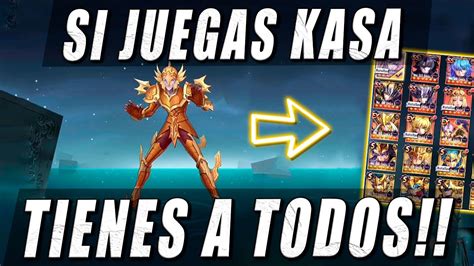 Armo y juego a KASA de LYMNADES DUELO GALÁCTICO Saint Seiya