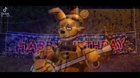 Fnaf Spring Bonnie Song Tr Youtube