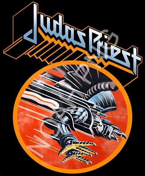 Judas Priest Music Band Png L Judas Priest Retro Png L Judas Etsy