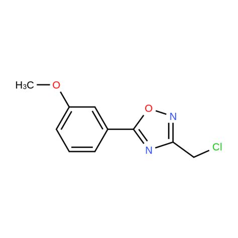 Chloromethyl Methoxyphenyl Oxadiazole Ambeed