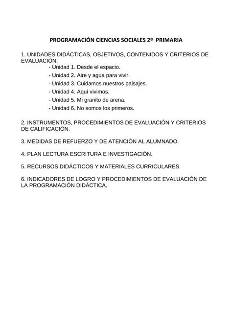 Pdf Programaci N Ciencias Sociales Primaria Dokumen Tips