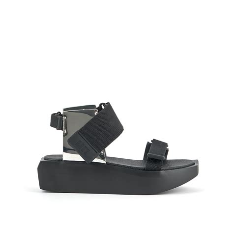 United Nude Wa Lo Black Mirror Silver Issimo Shoes