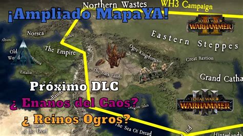 Ampliado Mapa Campa A Warhammer Mapa Pr Ximo Dlc Para Wh Enanos