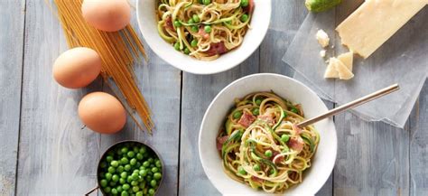 Pasta Carbonara with Mixed Noodles | Louisiana Egg Commission