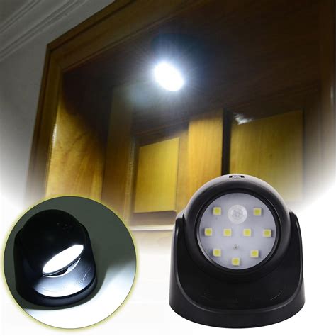 Revolutionary 9LED Motion Sensor Light Energy Saving 360 Rotating