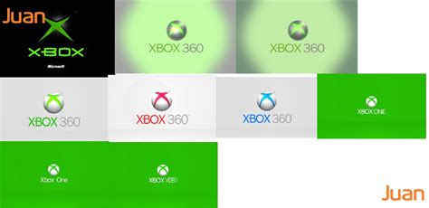 Xbox Logo History Pack V2 by JuanTheDA154 on DeviantArt