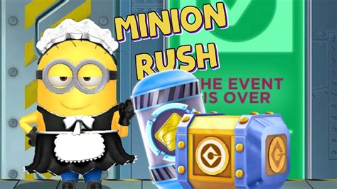 Minion Rush Maid Costume At Daily Challenge Rewards Gameplay In Minions