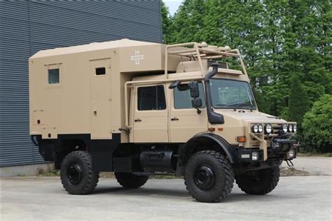 The Camo Unimog 23 Extreme Off Road Camper Vans That Can Handle