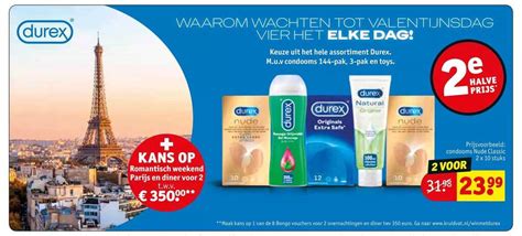 Durex Condooms Nude Classic Aanbieding Bij Kruidvat