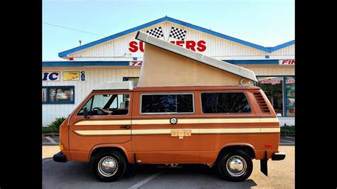 1981 Volkswagen Westfalia Camper Van Eugene Oregon SOLD YouTube