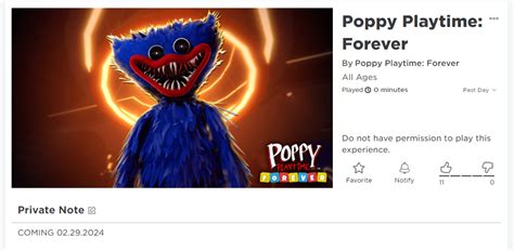 Official Poppy Playtime game coming to roblox : r/roblox