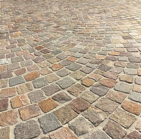 Porphyry Fan Pattern Setts