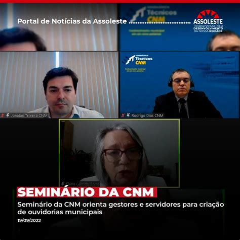 Seminário da CNM orienta gestores e servidores para criação de