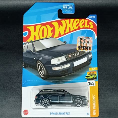 Jual Hot Wheels Audi Avant RS2 Super Treasure Hunt Factory Sealed 2023 Original FS THS Shopee