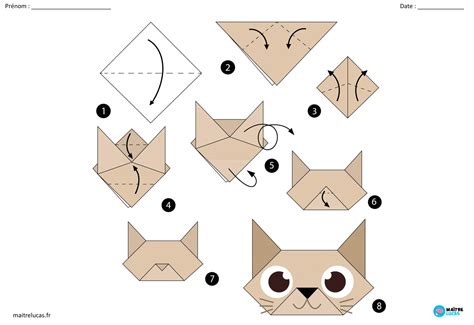 Origamis 13 fiches pour CP CE1 CE2 CM1 CM2 Maître Lucas