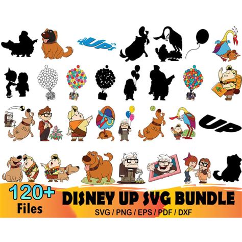 120 Disney Up Bundle Svg, Disney Svg, Russell Svg, Carl Fred - Inspire Uplift