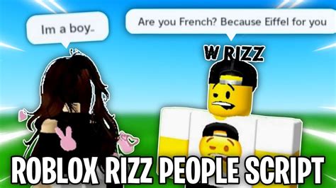 Roblox Working Op Rizz Script Rizz People Easily With This One