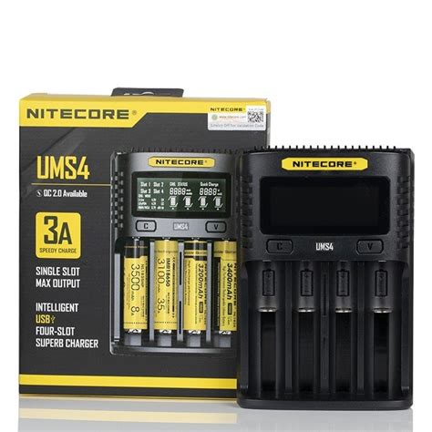 Nitecore UMS4 Charger UK – Legion Of Vapers