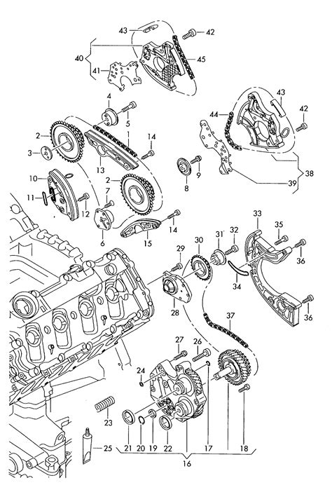 Volkswagen Touareg 2007 2010 Camshaft Timing Chain Slide Rail Vag Etka Online