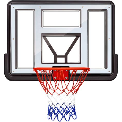 Ifanze 44 Basketball Backboard And Rim Combo Wall Mounted Basketball