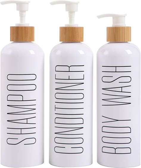 Amazon Homcdaly Shampoo And Conditioner Dispenser Oz Pack