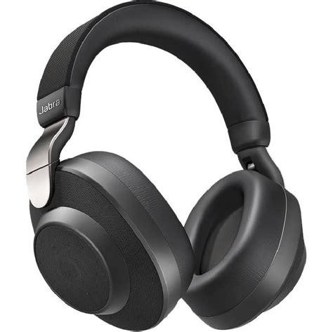 Jabra Elite 85h On Ear Headphones Bluetoothwired Optional Titanium Black Jarir Bookstore Ksa