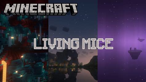 Minecraft Living Mice Hour Of Music Youtube