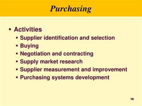 PPT Introduction To Purchasing And Supply Chain Management PowerPoint