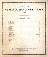 Cerro Gordo County Iowa Historical Atlas