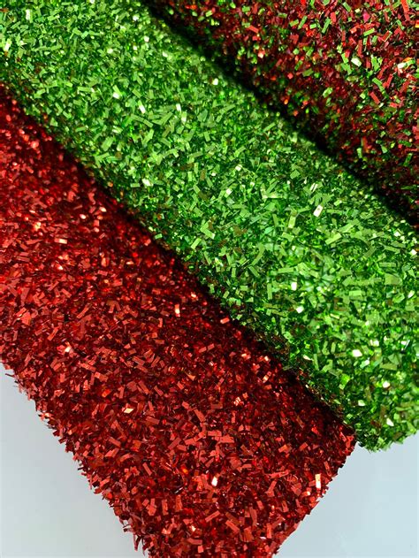 Tinsel Glitter Fabric Sheets Christmas Tinsel Glitter Sheets Etsy