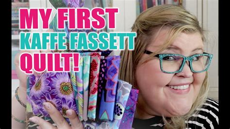 My Very First Kaffe Fassett Quilt Project Come Along With Me 🤞🏼 Part 1 Youtube