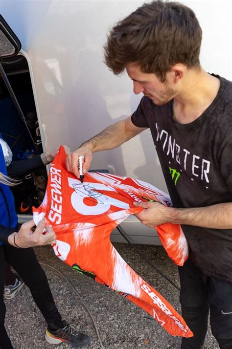 Jeremy Seewer Signed Mxgp Jersey Charitystars